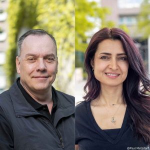 Stefan Burkötter und Medya Mustafa